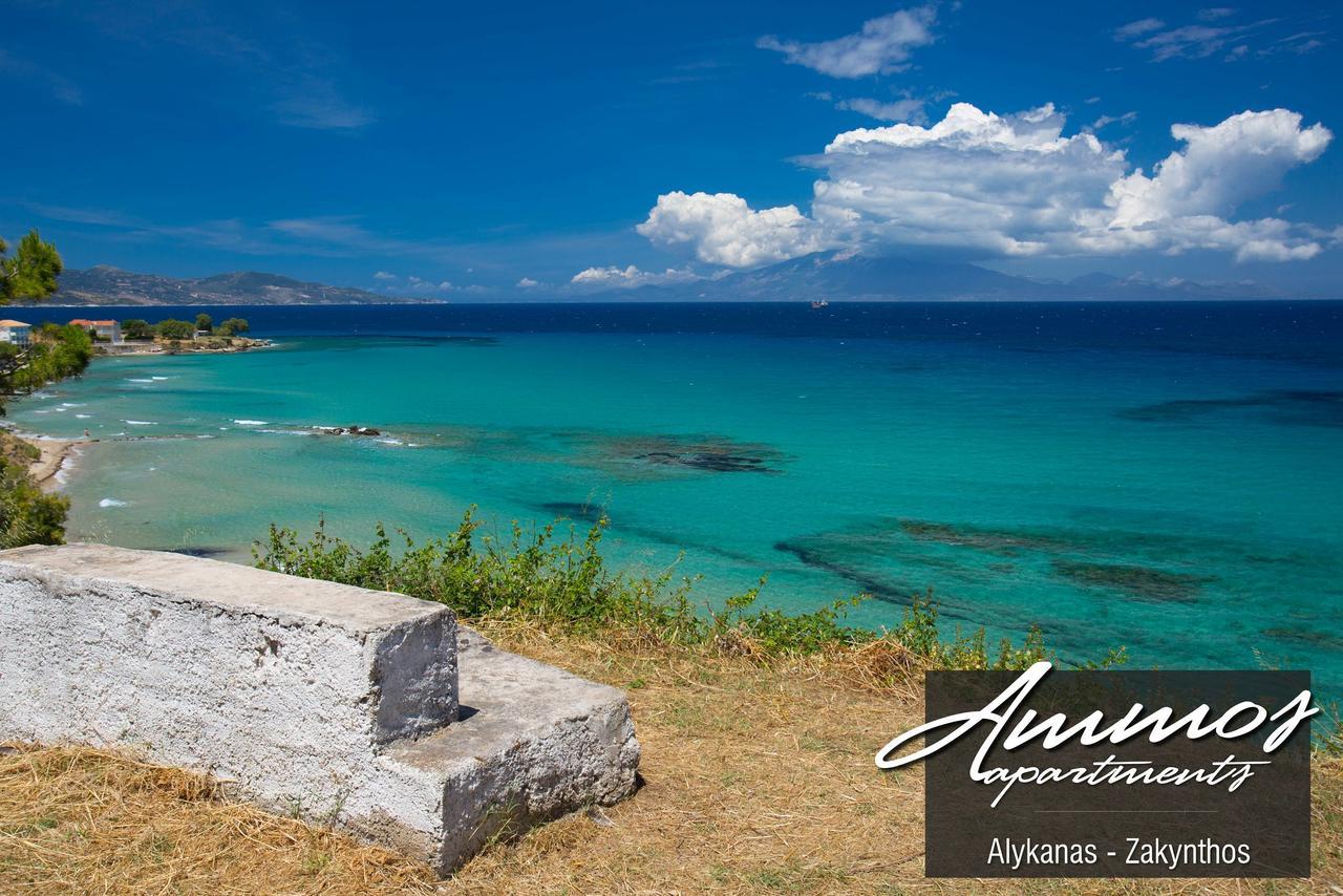 Ammos Apartments Alykanas  Bagian luar foto
