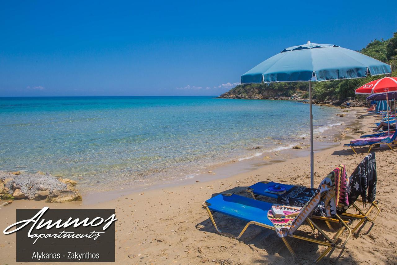 Ammos Apartments Alykanas  Bagian luar foto